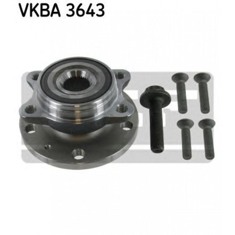 VKBA 3643 SKF Ступиця колеса в зборі